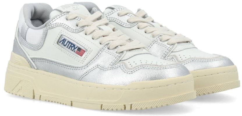 Autry Sneakers White / Silver Wit
