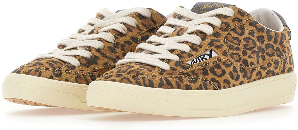 Autry Sneakers Brown Beige