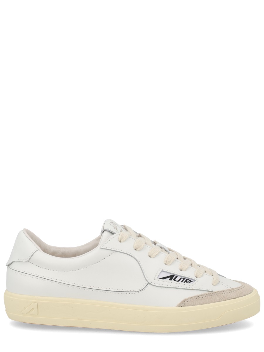 Autry Windscape Low Smooth Leather Sneakers Wit