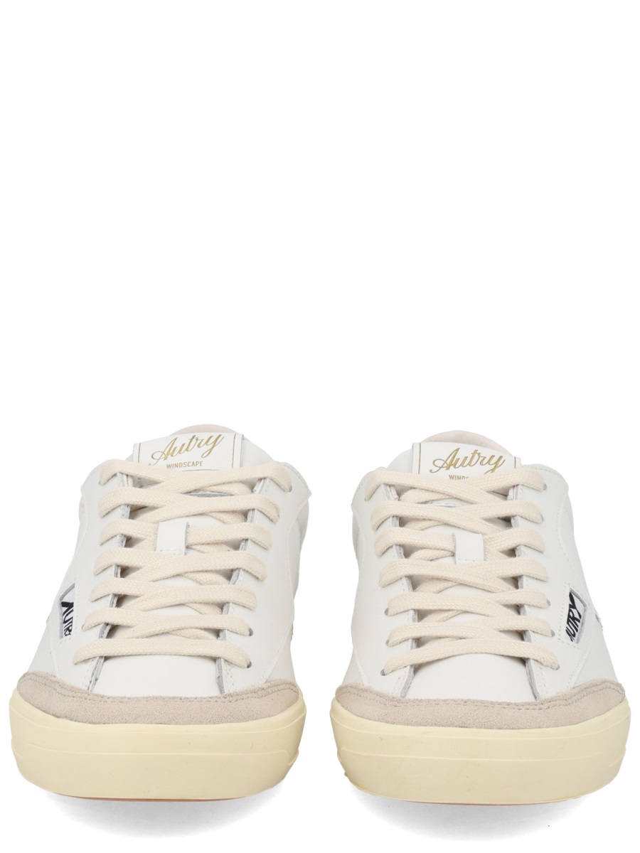 Autry Windscape Low Smooth Leather Sneakers Wit