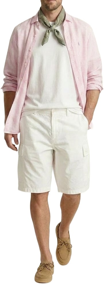 Autry Cotton blend bermudas Wit