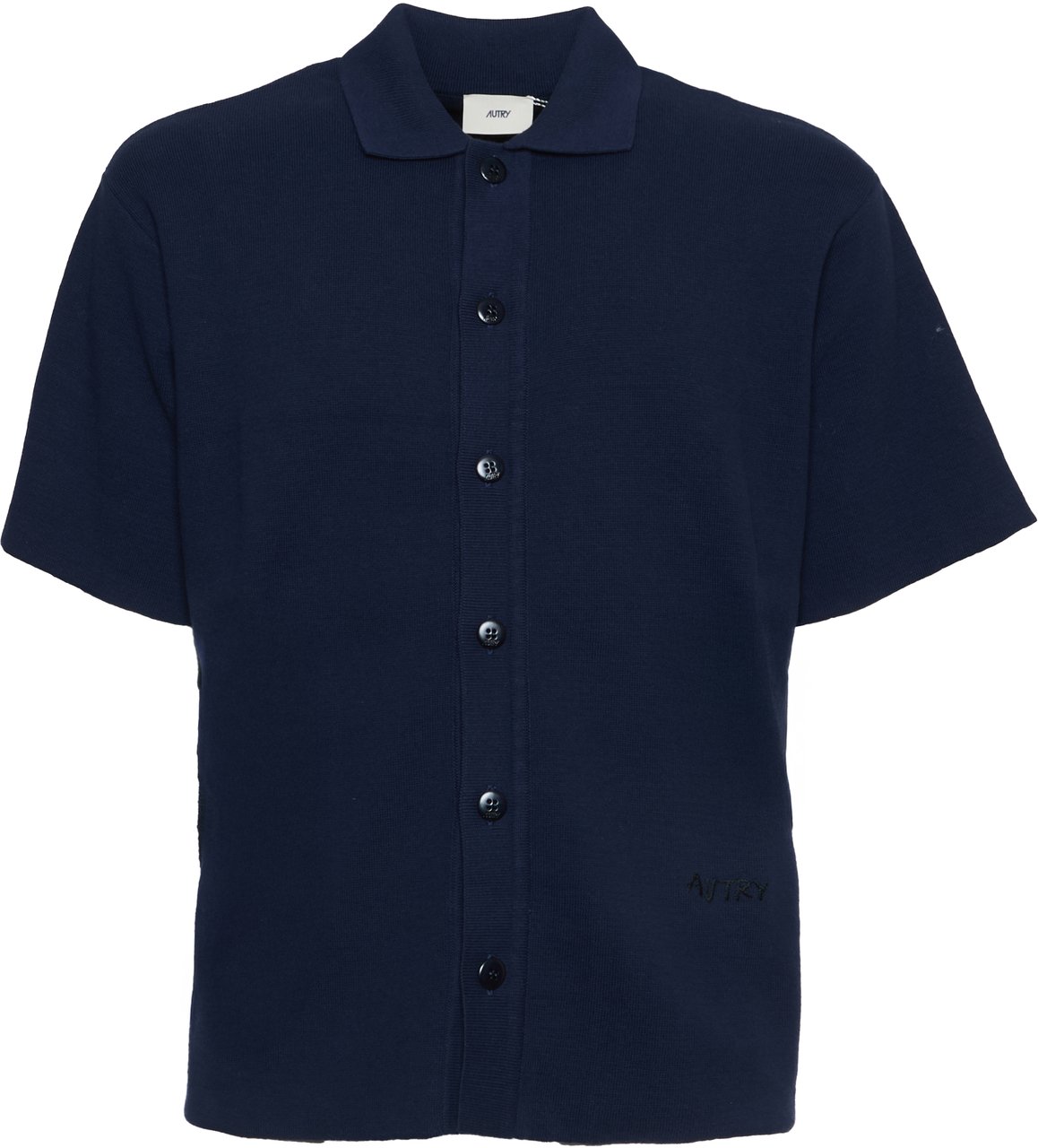 Autry Camicia M/m Bowling Blauw