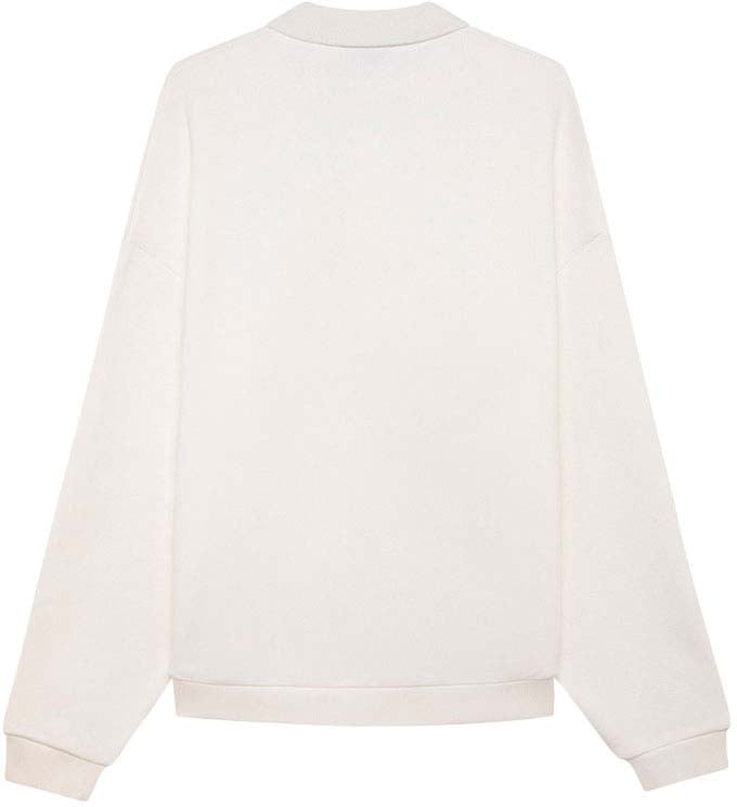 Autry sweat autry polo coton blanc Beige