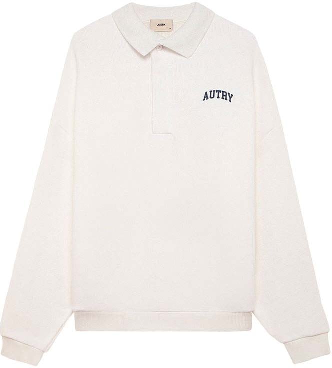 Autry sweat polo Beige