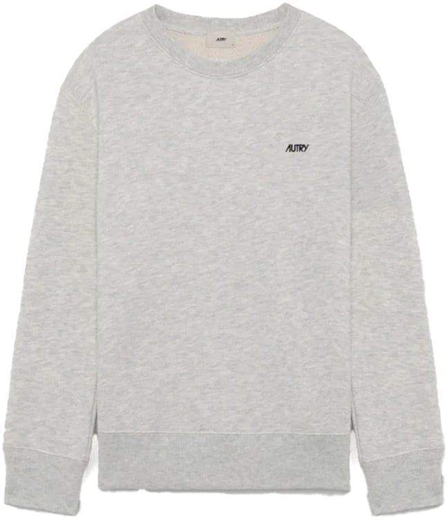 Autry Sweaters Jersey Melange Lichtgrijs