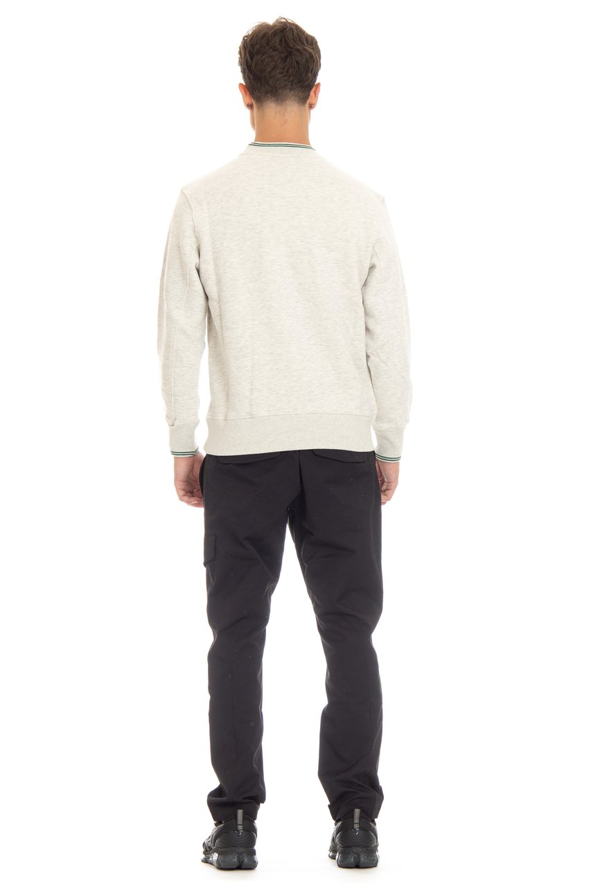Autry Cotton Crewneck Sweatshirt with Logo Wit