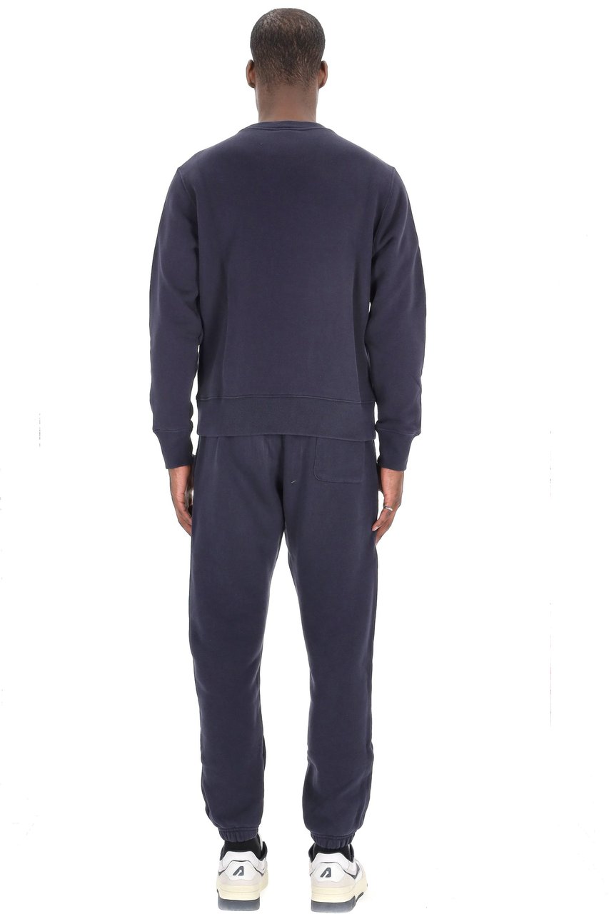 Autry Cotton Crewneck Sweatshirt Zwart