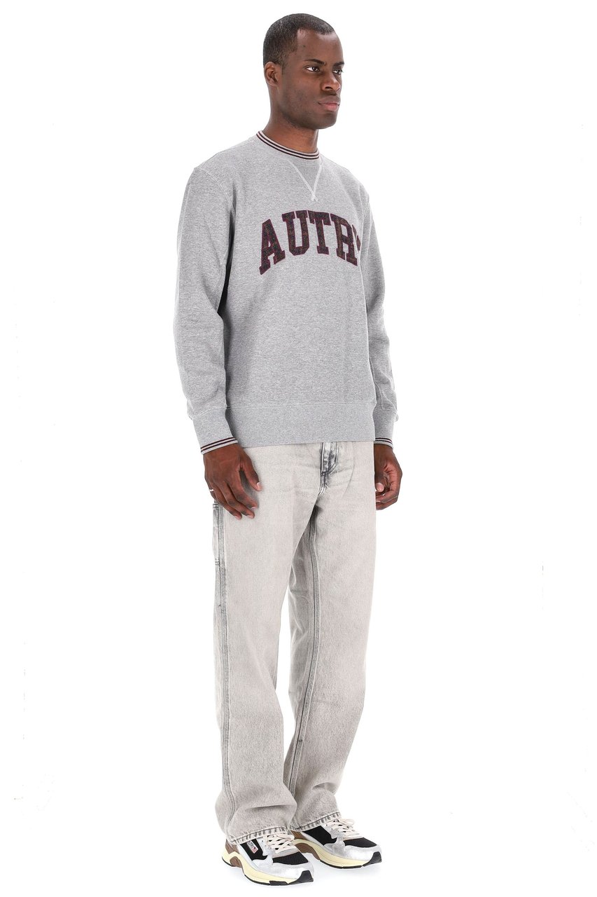 Autry Crewneck Sweatshirt with Print Wit