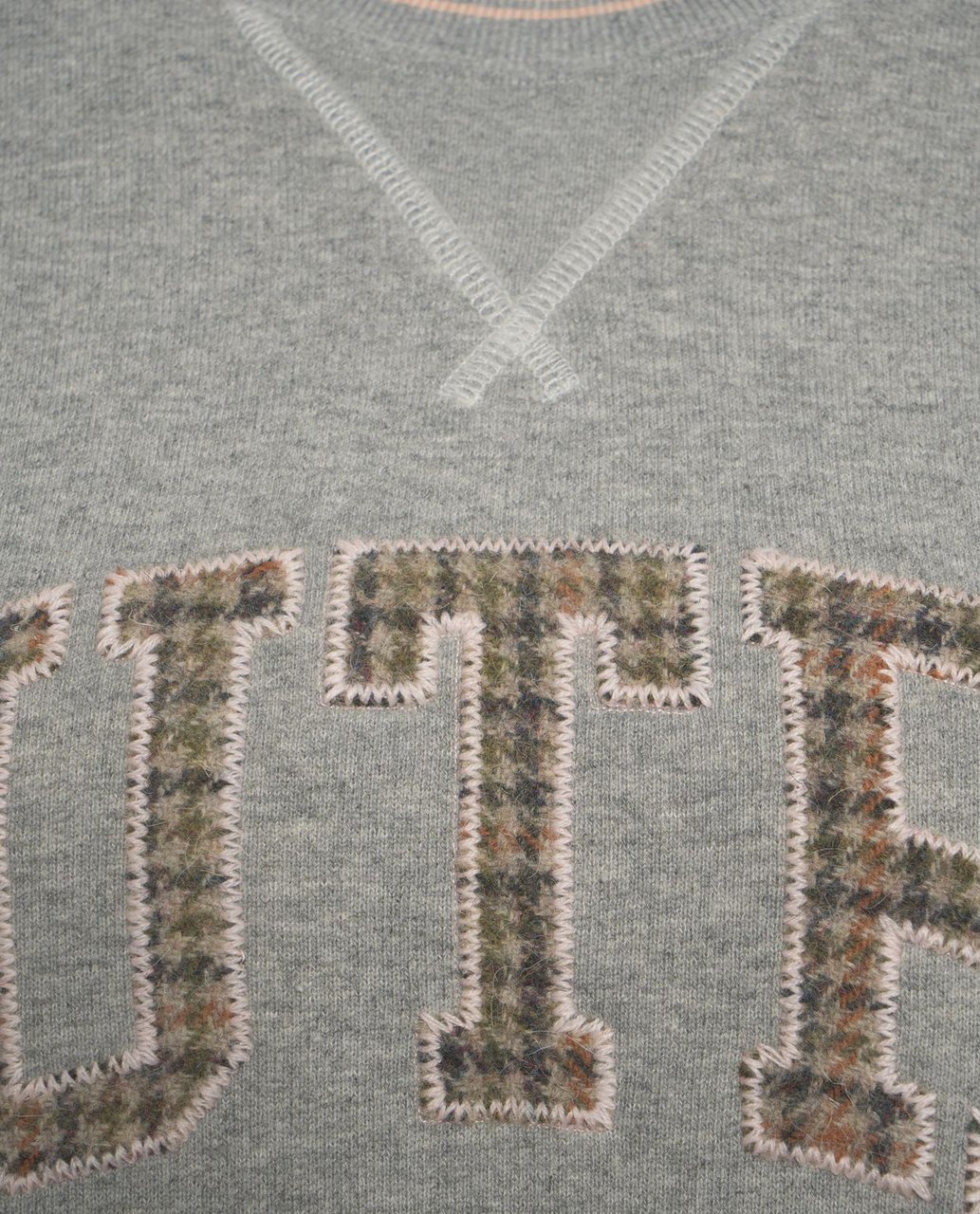 Autry Sweatshirt with logo embroidery Beige