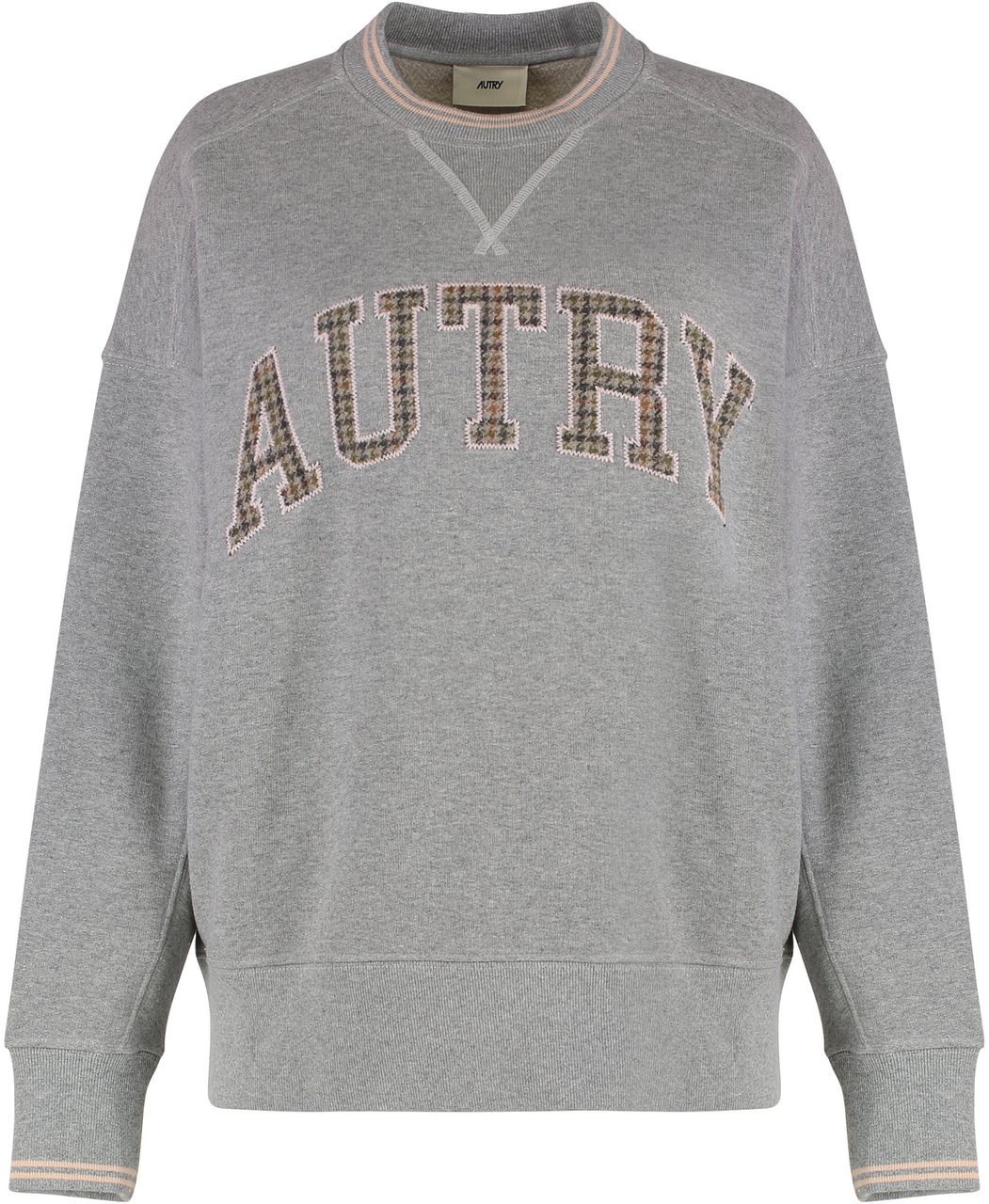 Autry College sweatshirt in cotton with logo Grijs