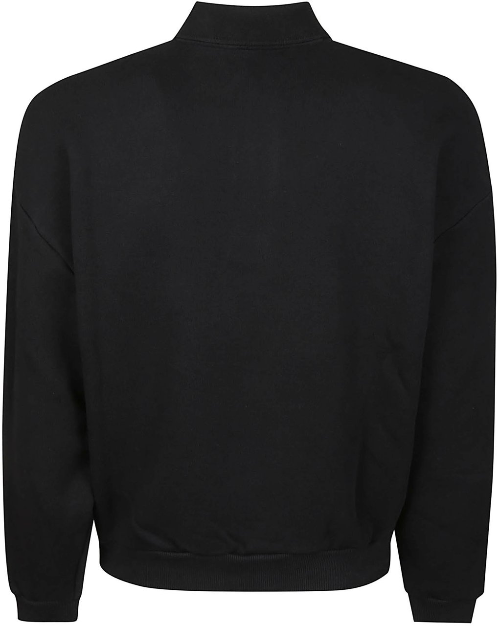Autry Polo Neck Sweatshirt Black Zwart
