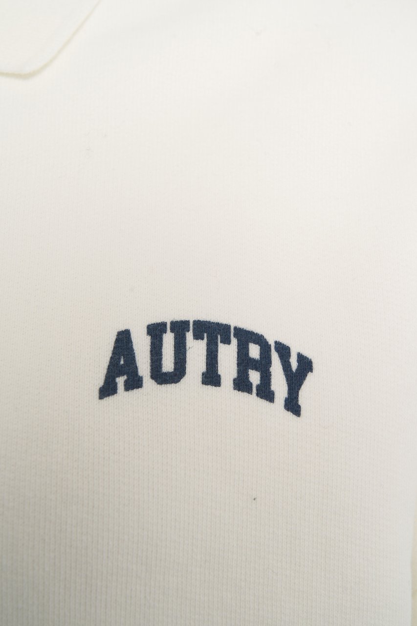 Autry Sweatshirt with logo lettering Wit