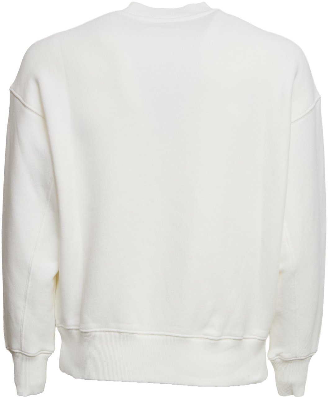 Autry Autry cotton sweatshirt with embroidered logo, white Wit