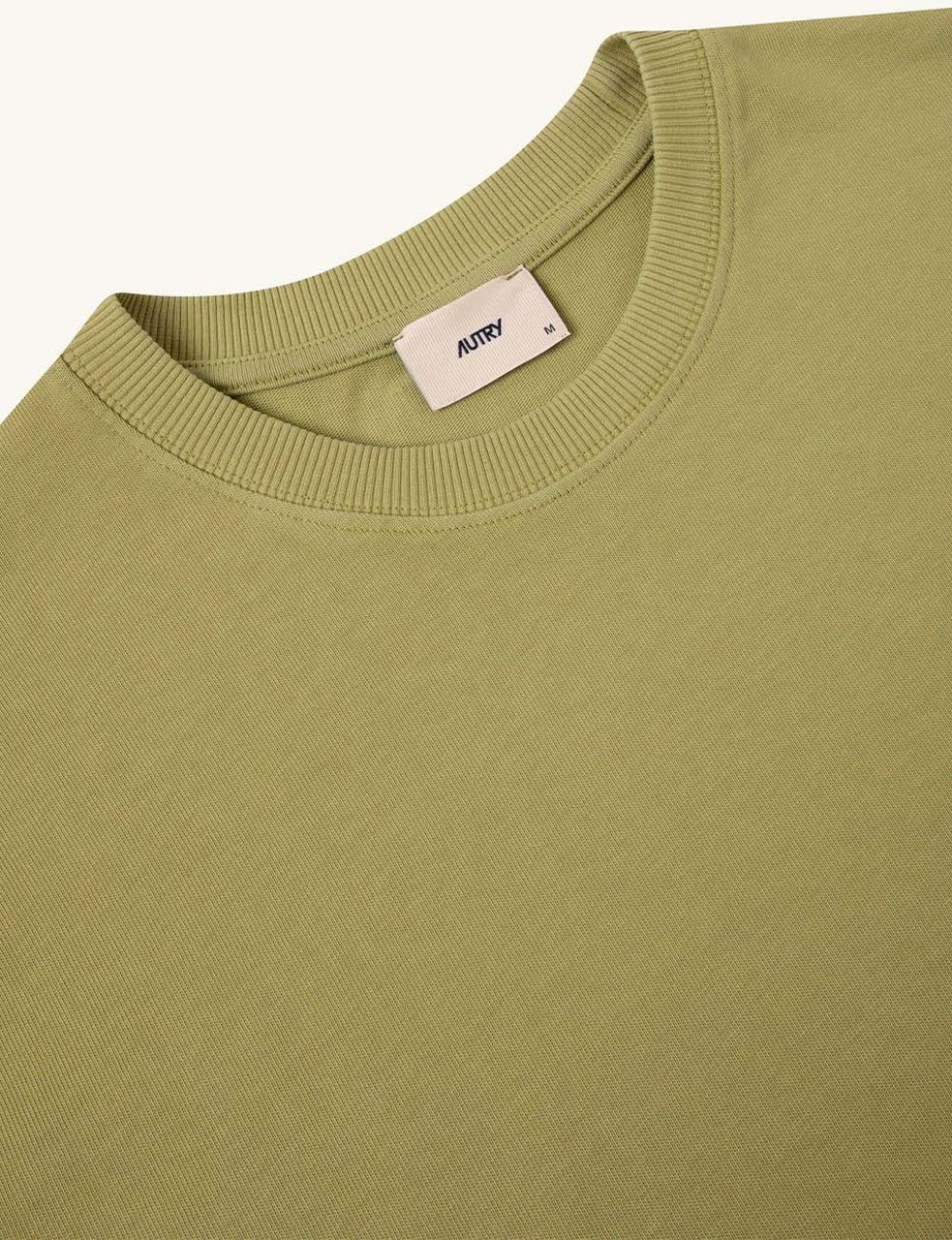 Autry t shirt autry coton logo nuance vert Groen