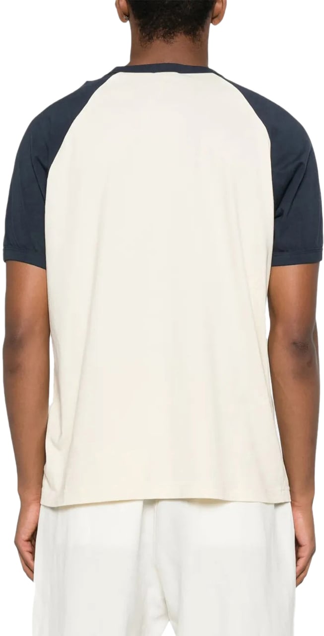 Autry t shirt en coton a logo imprime 3 Beige
