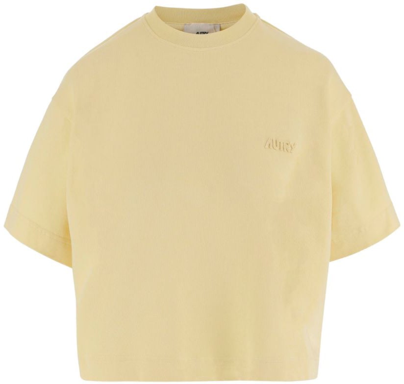 Autry T-Shirts And Polos Giallo Geel