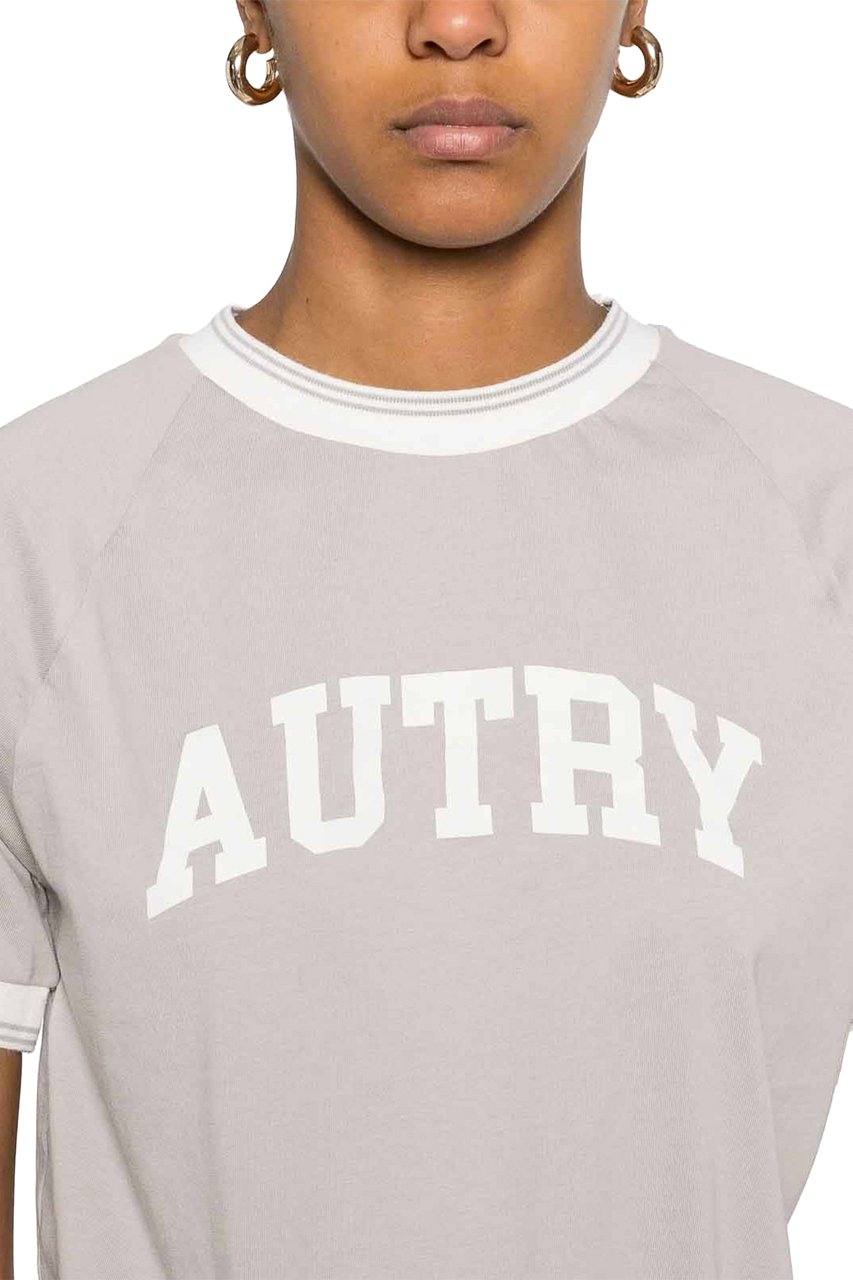 Autry Tshirt Short Sleeves Gray Grijs