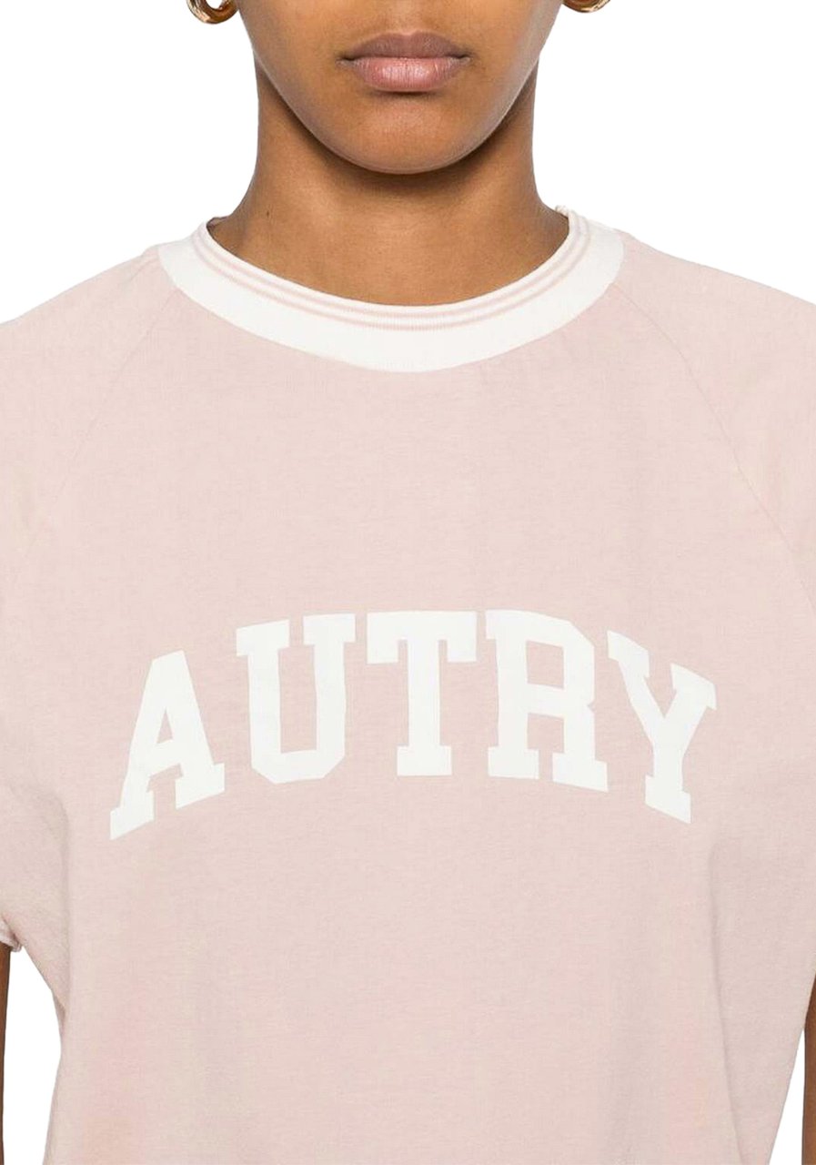 Autry Tshirt Short Sleeves Pink Roze