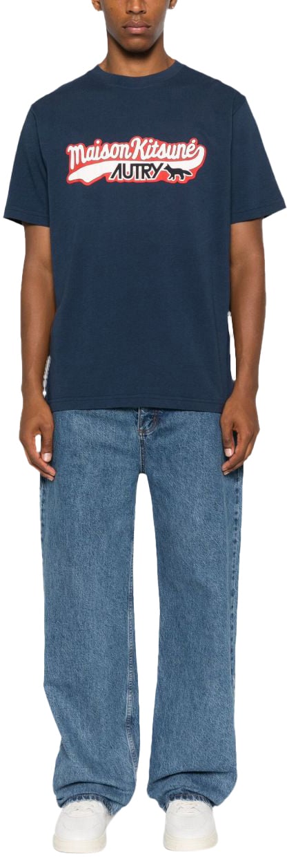 Autry T-Shirts And Polos Blue Blauw