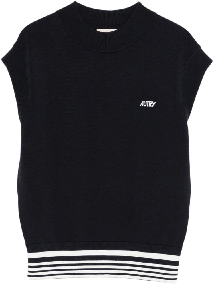 Autry Sweaters Blue Navy