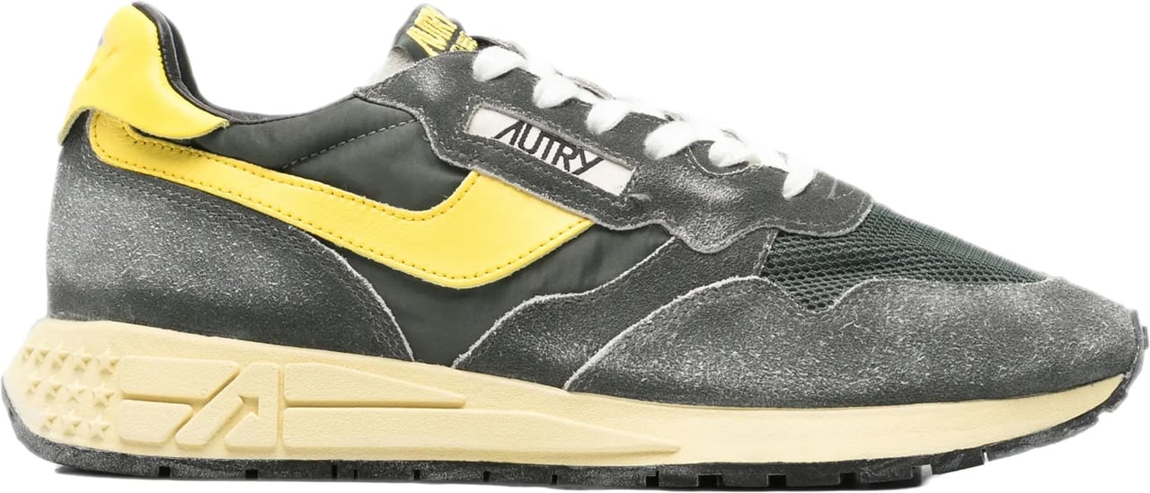 Autry Sneakers Dpgrn/Quin Donkergrijs