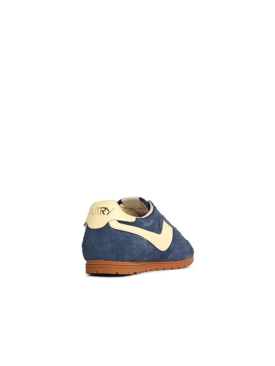 Autry Low-top Sneakers in Suede and Leather Zwart