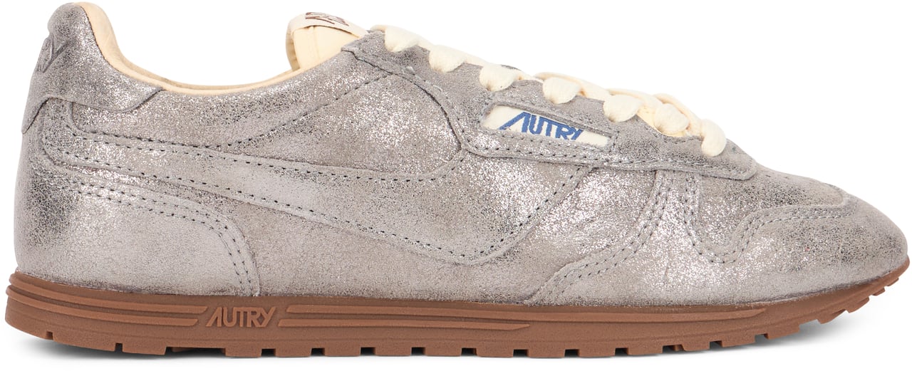 Autry Low laced sneakers Zilver