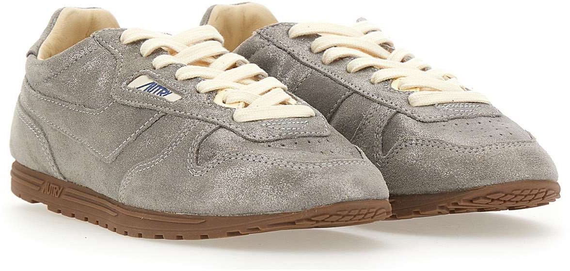 Autry Sneakers Silver Zilver