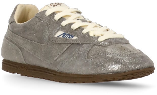 Autry Sneakers Silver Zilver
