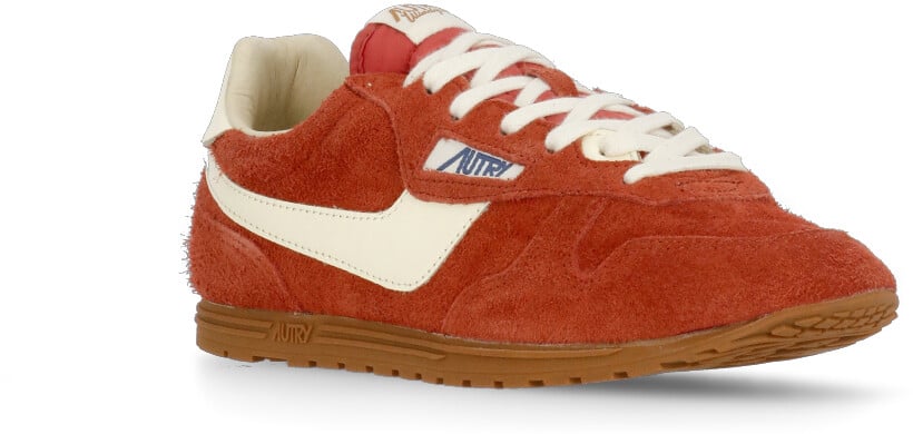 Autry Sneakers Orange Oranje