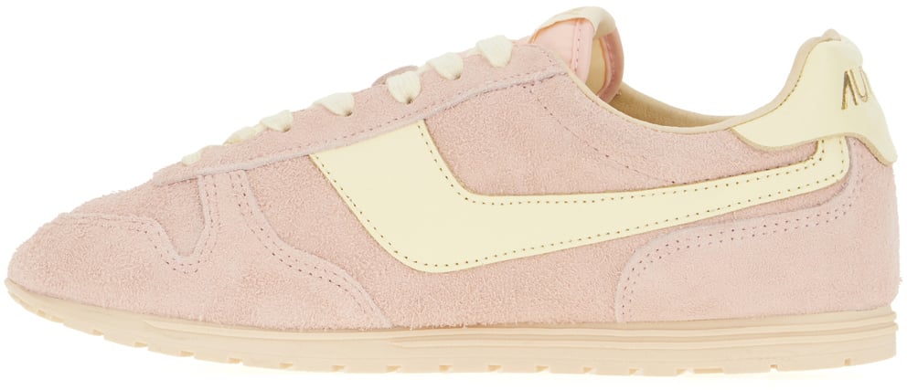 Autry Autry Pink suede Windspin sneakers Roze