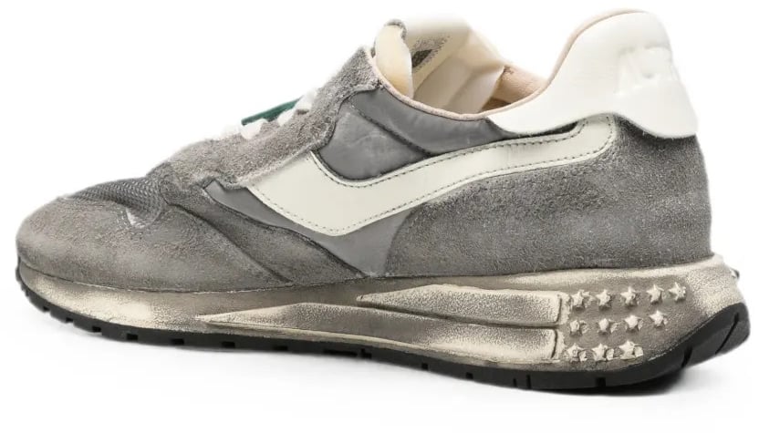 Autry Sneakers Black/Wht Grijs