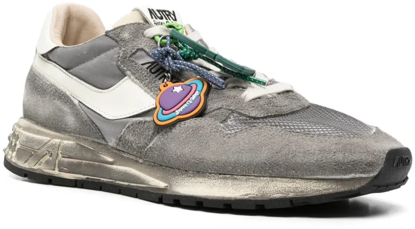 Autry Sneakers Black/Wht Grijs