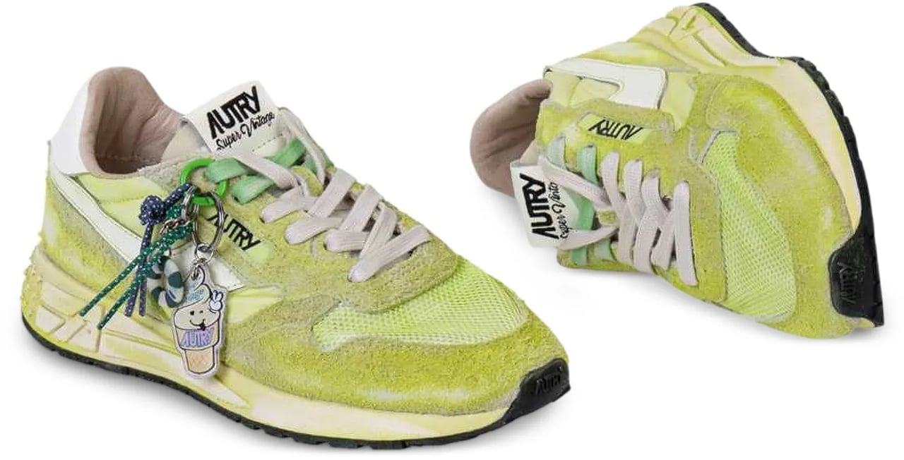 Autry Sneakers Green Groen