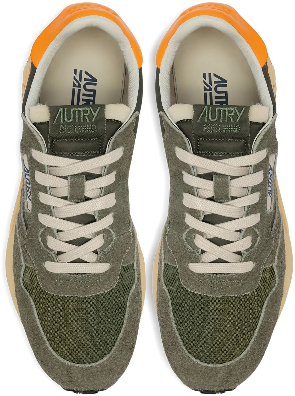 Autry Sneakers Sgrn/Orgfl Donkergroen