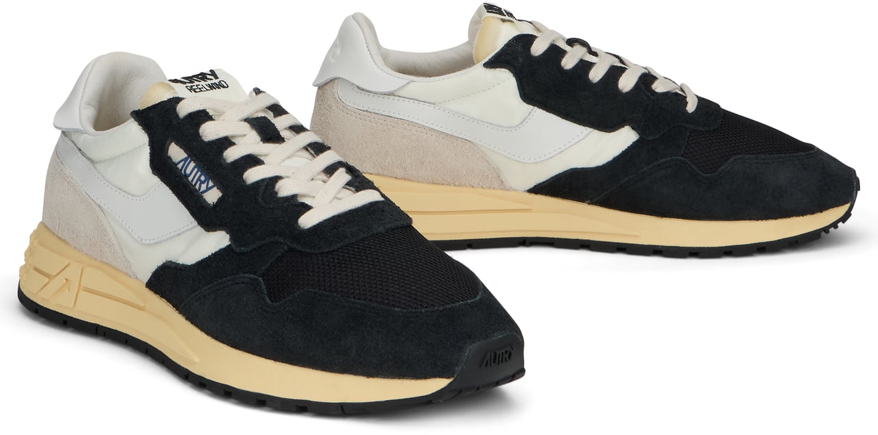 Autry Sneakers Reelwind in suede Zwart