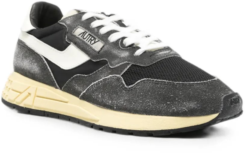 Autry Sneakers Blk/Marsh Donkergrijs