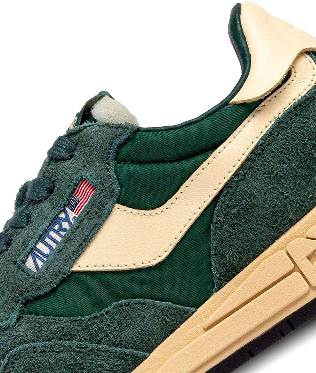 Autry Sneakers Bottleruta Donkergroen