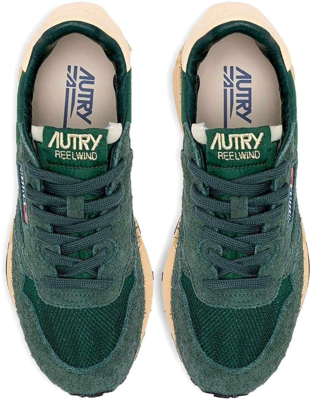 Autry Sneakers Bottleruta Donkergroen