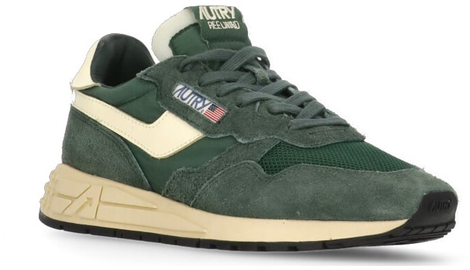 Autry Sneakers Green Groen