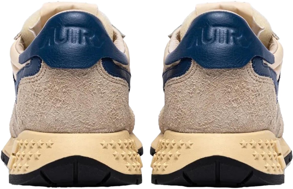 Autry Heren Reelwind Sneaker Beige Beige