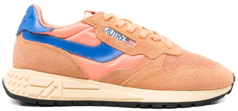 Autry Sneakers Orange Oranje