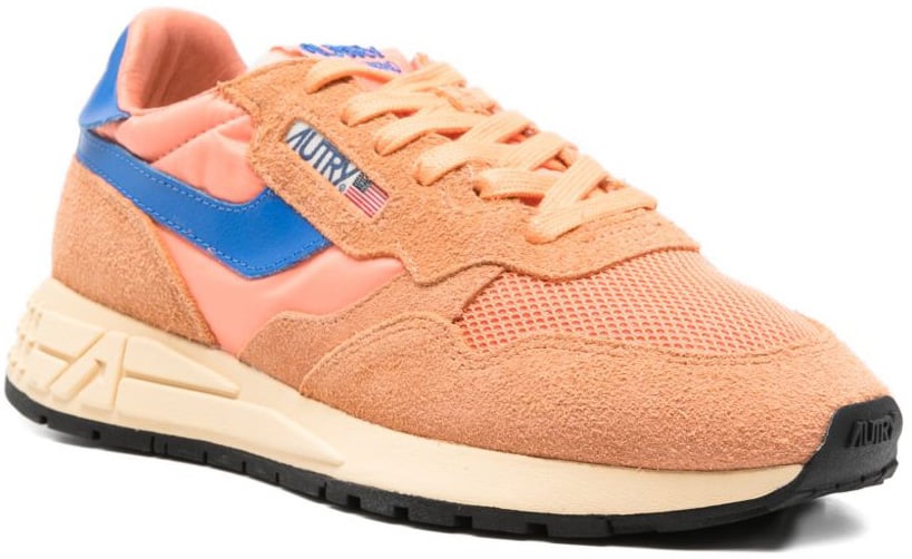 Autry Sneakers Orange Oranje