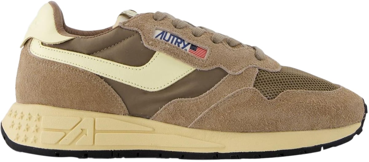 Autry Heren Reelwind Sneaker Bruin Bruin
