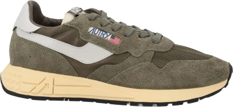 Autry Sneakers Oliv/Harbmist Donkergroen