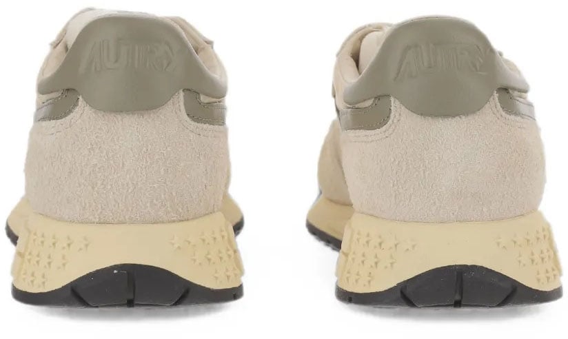 Autry Sneakers Ecru/Covgrn Wit