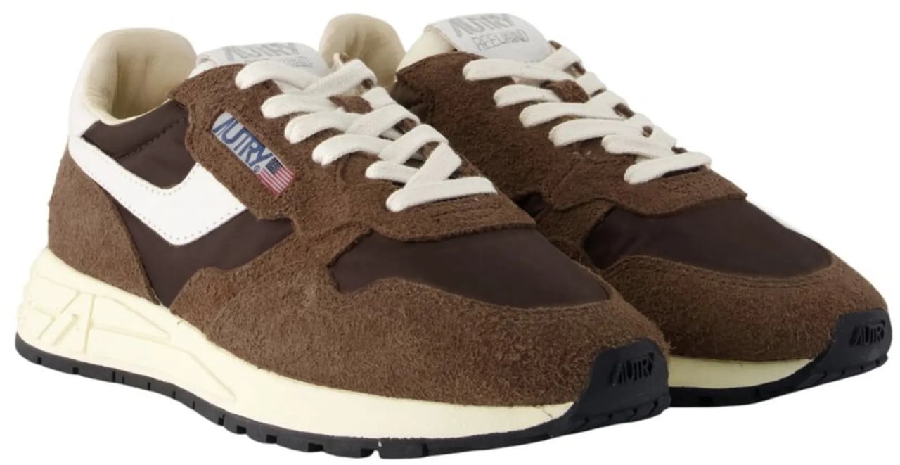 Autry Sneakers Wht/Tundra Taupe