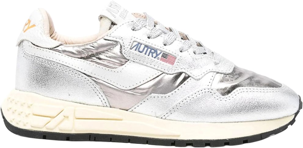Autry Reelwind Low Sneakers Zilver