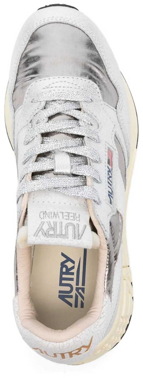 Autry Reelwind Low Sneakers Zilver