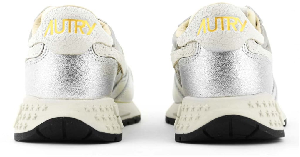 Autry Reelwind Low Sneakers Zilver